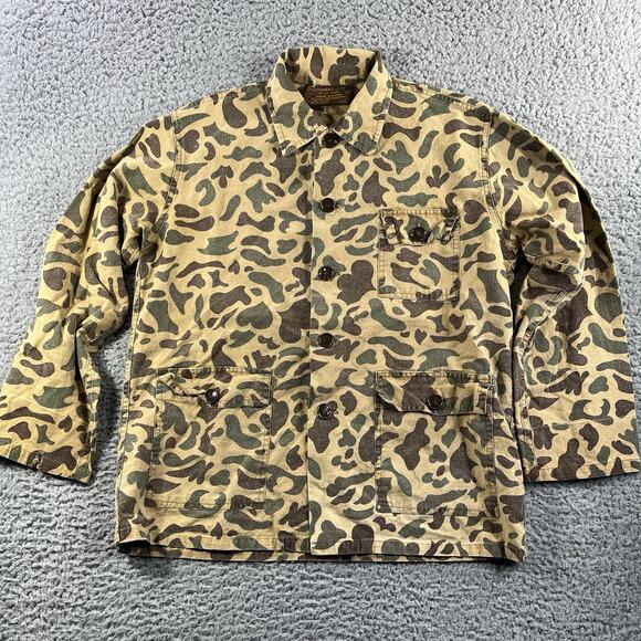Caliber Other - Vintage Caliber Shirt Jacket Mens Small Chore Pockets Duck Camouflage Army 70s